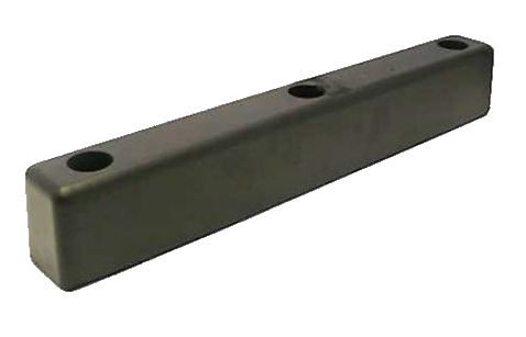 Intertruck 200400. Отбойник резиновый задний 400x52x60mm