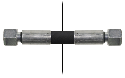 Гидравлический шланг Гайка 1L Гайка 1L - длина 68mm HACO