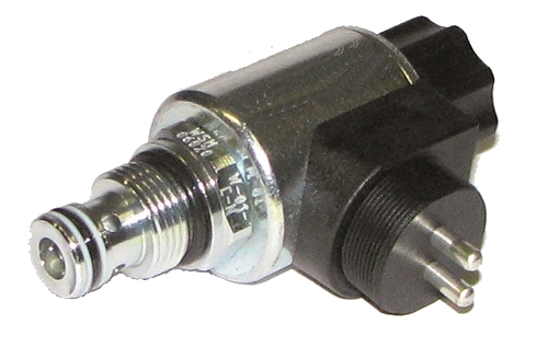 Haco 2501504M.                 Клапан двухходовой 24V Hydac с соединением KOSTAL M27 (2501498+2501507)