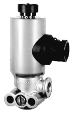 клапан магнитный 3-ходовой 2-позиционный, байонет, 3 контакта DIN, 1-11 bar DAF, Iveco