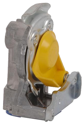 Пневмоголовка М22х1,5 желтая с клапаном