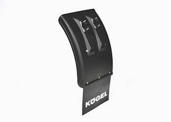 Kogel 6503751. Крыло пластмассовое с брызговиком 400х400 Koegel-logo 6503751