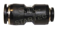 Startec. INF11PG0604 Фитинг прямой переходной пластиковый 6мм на 4мм (упаковка 10шт)