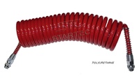 Шланг воздушный M18x1 5 M18x1 5 (гайки) черно-красный