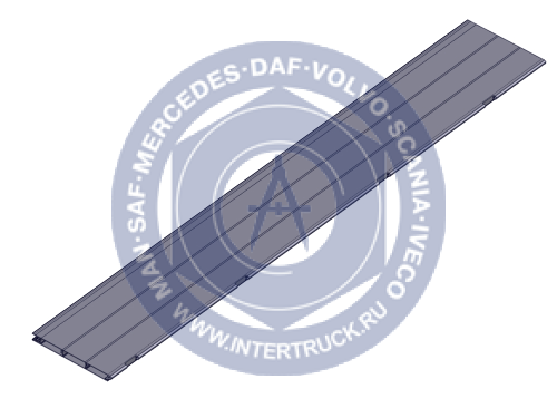 WIELTON. K171311 Профиль двери левый под петли Wielton K171311