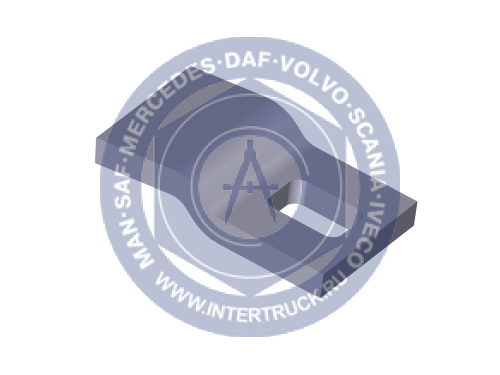 WIELTON. M19040406 Пластина прижимная крыла WIELTON M19040406